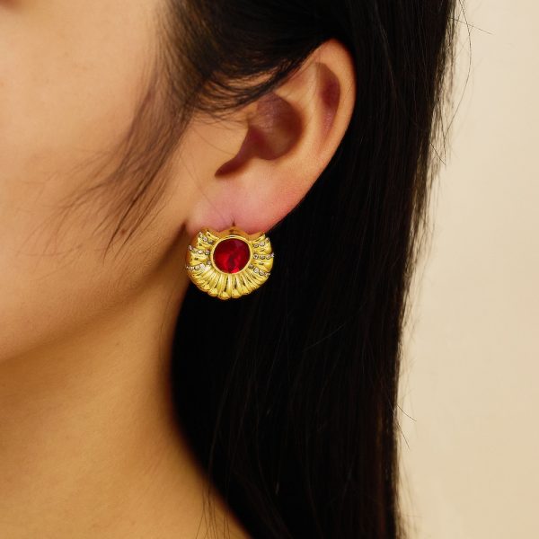O1CN01kHcuQz25wjRf5taAW_3529117591-0-cib.jpg Stainless Steel Clover Shell Earrings 756940769071