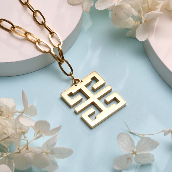 O1CN01kVzqoX25wjZqUOZQv_3529117591-0-cib.jpg Stainless Steel Irregular Pendant Necklace 900574336327