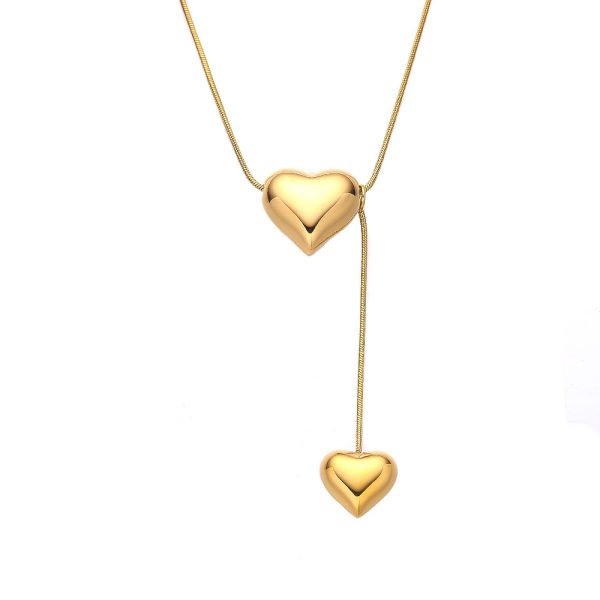 O1CN01klha7k25wjTt0Jy9Y_3529117591-0-cib.jpg Stainless Steel Heart Necklace 782487604589