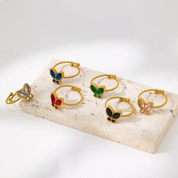 O1CN01kzO9Rm25wjfvQTEl1_3529117591-0-cib.jpg Stainless Steel Butterfly Ring 1052431817046