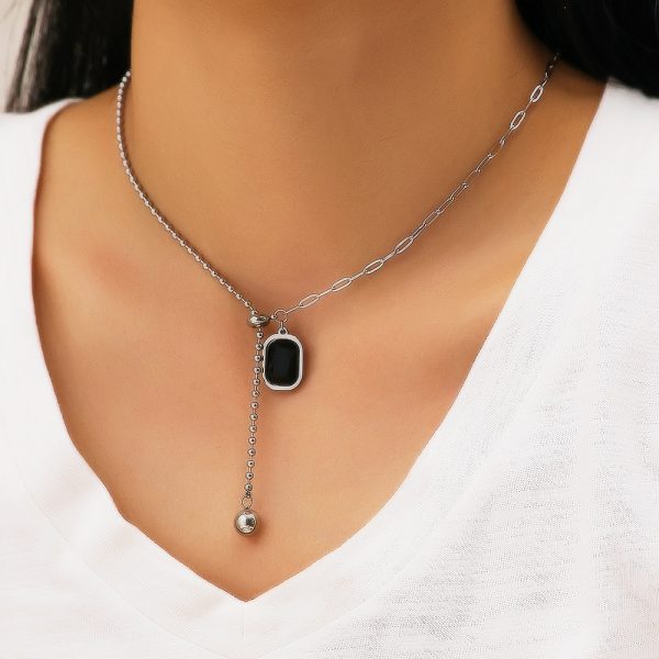 O1CN01lCNeIn25wjVzeCdlw_3529117591-0-cib.jpg Stainless Steel Zirconia Necklace 824636021534