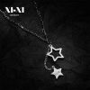 O1CN01lO90yw25wjbuIuCyx_3529117591-0-cib.jpg Stainless Steel Star Letter Necklace 650480219302