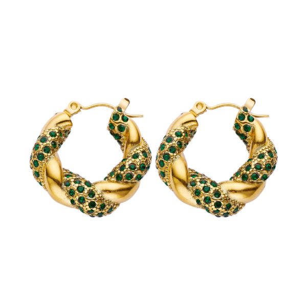 O1CN01lRh5Qr25wjSJuNlL0_3529117591-0-cib.jpg Stainless Steel Curved Zirconia Earrings 764653590602