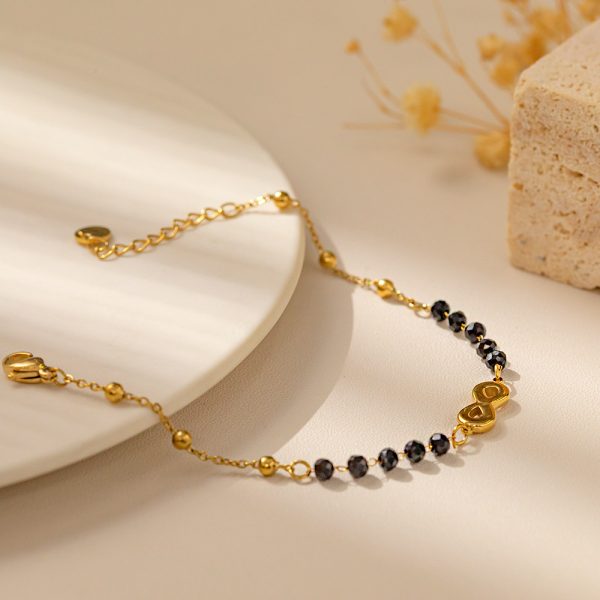 O1CN01layrKu25wjZZvyGQl_3529117591-0-cib.jpg Stainless Steel Bead Adjustable Bracelet 894077475610