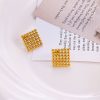 O1CN01ljzfL425wjYnPgncT_3529117591-0-cib.jpg Stainless Steel Woven Stud Earrings 872379028730