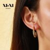 O1CN01lkH3JZ25wjbt9KoYl_3529117591-0-cib.jpg Stainless Steel Curved Zirconia Earrings 764653590602