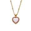 O1CN01loEUbO25wjOHSsfDh_3529117591-0-cib.jpg Stainless Steel Rhinestone Heart Necklace 727590883507