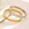 O1CN01lrEHFZ25wjft7MN5s_3529117591-0-cib.jpg Stainless Steel Rhinestone Clover Bangle 1048230199027
