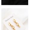 O1CN01mERbIB25wjDkCHl3N_3529117591-0-cib-1.jpg Stainless Steel Chain Drop Earrings 648763975800