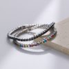 O1CN01mEwv3H25wjO00vKQT_3529117591-0-cib.jpg Stainless Steel Zirconia Tennis Bracelet 725415083948