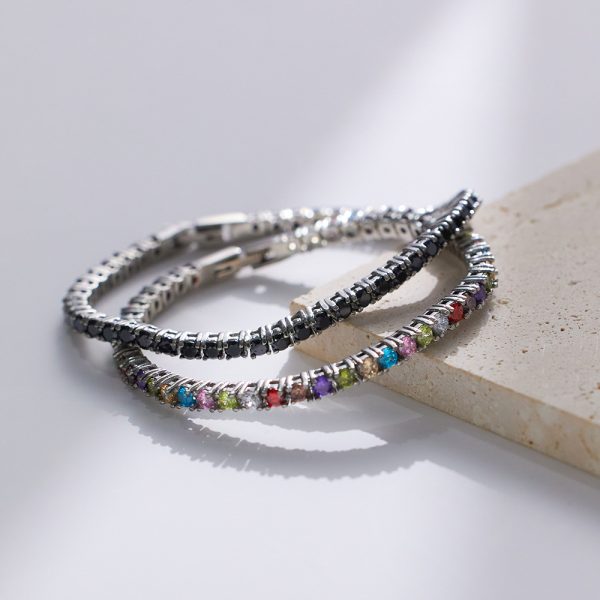 O1CN01mEwv3H25wjO00vKQT_3529117591-0-cib.jpg Stainless Steel Zirconia Tennis Bracelet 725415083948