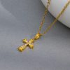 O1CN01mGub3725wjZZmDseT_3529117591-0-cib.jpg Stainless Steel Cross Necklace 893354407577