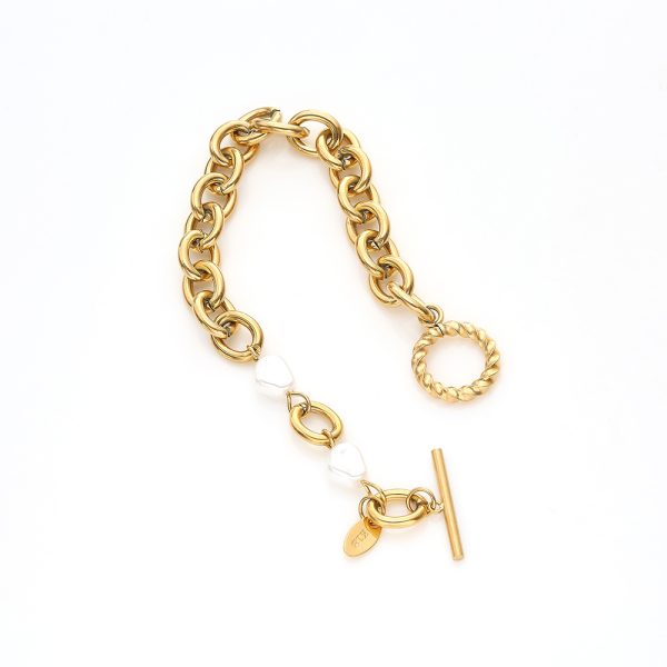 O1CN01mOrbSg25wjD6pB6Pt_3529117591-0-cib.jpg Stainless Steel Pearl Toggle Bracelet 643725858307