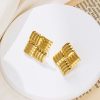 O1CN01megkfB25wjYnQv04H_3529117591-0-cib.jpg Stainless Steel Bamboo Stud Earrings 871577671161
