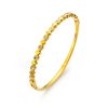 Stainless Steel Clover Zirconia Bangle 959151458189