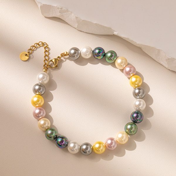 O1CN01n0cgvV25wjZSGmBpa_3529117591-0-cib.jpg Stainless Steel Pearl Bracelet 894133397591