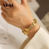 O1CN01n2Fc3825wjbpDxxKI_3529117591-0-cib.jpg Stainless Steel Butterfly Bracelet 778659916537