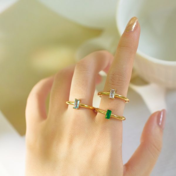O1CN01n3DxhL25wjXPkj9O3_3529117591-0-cib.jpg Stainless Steel Baguette Zirconia Ring 848383846313