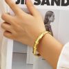 Stainless Steel Bamboo Open Bangle 1050839018998