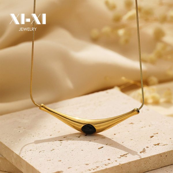 O1CN01nCOPGp25wjbu73l3Z_3529117591-0-cib.jpg Stainless Steel Irregular Pendant Necklace 800989939507