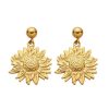 O1CN01nL1mGT25wjYNO0rzW_3529117591-0-cib.jpg Stainless Steel Sunflower Earrings 862253136205