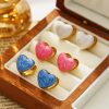 O1CN01nM4OsK25wjUxiQfM1_3529117591-0-cib.jpg Stainless Steel Enamel Heart Earrings 803223411030