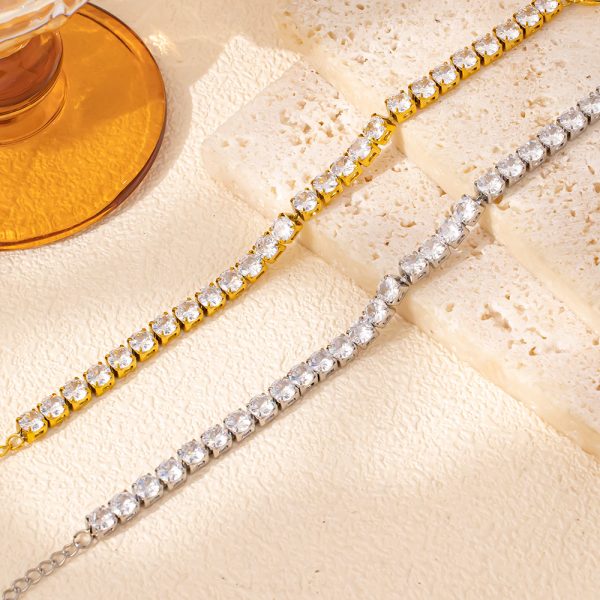 O1CN01nMDjiS25wje6OcxXT_3529117591-0-cib.jpg Stainless Steel Zirconia Chain Bracelet 1003167880907