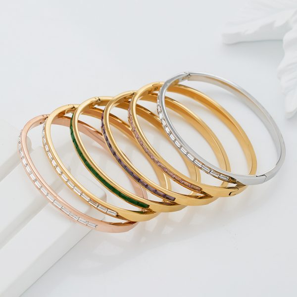 O1CN01nURGJa25wjLqYLjPx_3529117591-0-cib.jpg Stainless Steel Eight Point Star Bangle 704960625290