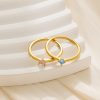 Stainless Steel Slim Band Ring 724544604557