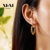 O1CN01nbFpEw25wjbmi6UOU_3529117591-0-cib.jpg Stainless Steel Rope Hoop Earrings 770233270668