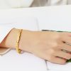Stainless Steel Rhombus Bangle 682613279583
