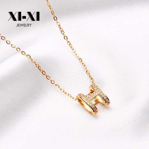 O1CN01neumfP25wjboRaik5_3529117591-0-cib.jpg Stainless Steel Rhinestone H Necklace 654521060133
