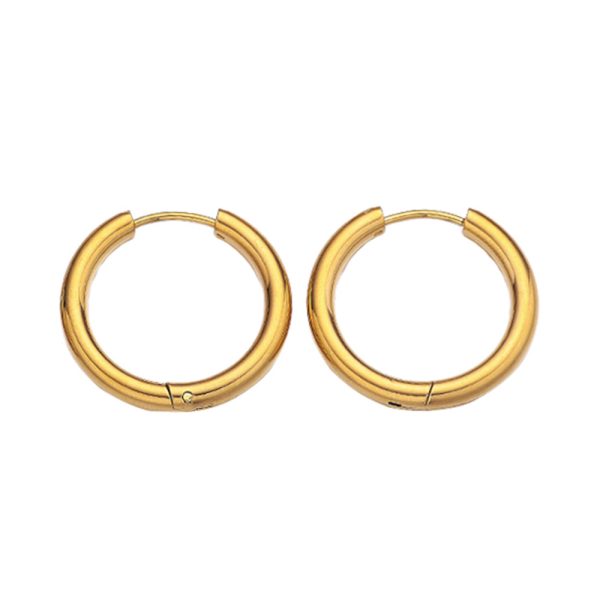 Stainless Steel Huggie Earrings 841683454848