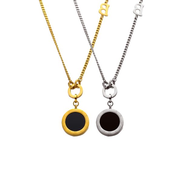 O1CN01o2xK0l25wjW3mNOSn_3529117591-0-cib.jpg Stainless Steel Mother of Pearl Round Necklace 824399838884