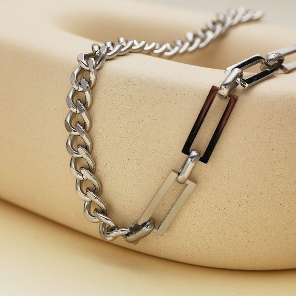 O1CN01odMrEi25wjW6ejgy7_3529117591-0-cib.jpg Stainless Steel Cuban Chain Necklace 825699256333