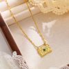 O1CN01oeRDYB25wjV4fnZ6L_3529117591-0-cib.jpg Stainless Steel Rhinestone Evil Eye Necklace 806727479785