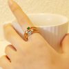 Stainless Steel Slim Band Ring 724544604557