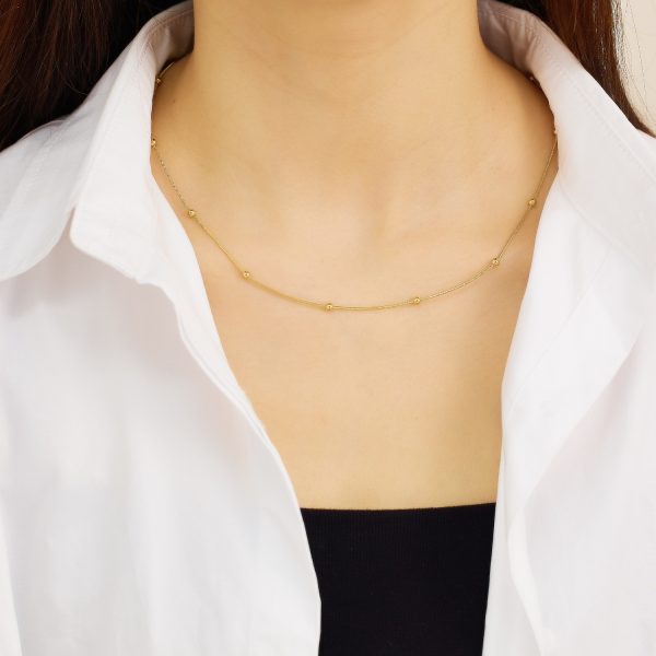 O1CN01oqkRzt25wjRSZBoDs_3529117591-0-cib.jpg Stainless Steel Zirconia Double Layer Necklace 754852880311