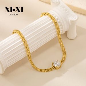 Stainless Steel Zirconia Bead Bracelet 939627980709