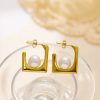O1CN01p7braC25wjRgm33ig_3529117591-0-cib.jpg Stainless Steel Pearl Hoop Earrings 756784087822