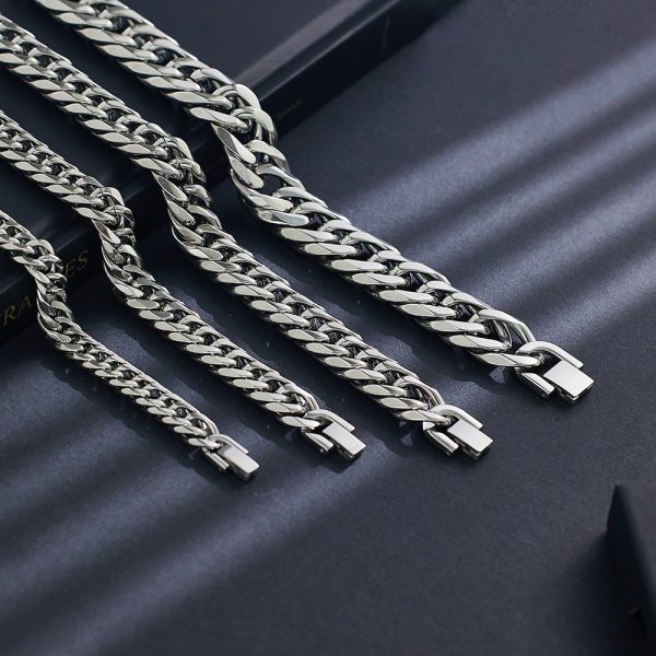 O1CN01pNk4Vr25wjWQgQmbN_3529117591-0-cib.jpg Stainless Steel Cuban Bracelet 829712238257