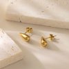 O1CN01pYaxib25wjZR6u0fv_3529117591-0-cib.jpg Stainless Steel Teardrop Stud Earrings 893657481757