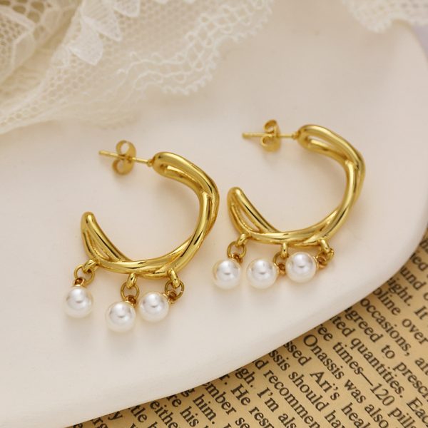 O1CN01pcEwfM25wjUpQBMYL_3529117591-0-cib.jpg Stainless Steel Teardrop Heart Earrings 804153333579