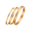 O1CN01puMDS725wjHXgaQLg_3529117591-0-cib.jpg Stainless Steel Rhinestone Bangle 671581955909