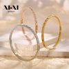 O1CN01q9JihA25wjblEqb9o_3529117591-0-cib.jpg Stainless Steel Rhombus Bangle 656801145338