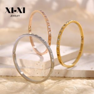 Stainless Steel Rhombus Bangle 656801145338