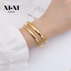 Stainless Steel Open Star Bangle 661189873232