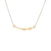 Stainless Steel Smiley Butterfly Necklace 948894050423