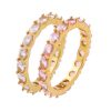 O1CN01qUhInZ25wjOEBX6O8_3529117591-0-cib.jpg Stainless Steel Flower Zirconia Ring 726957550166