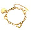 O1CN01qXyKw225wjUZ9FZUI_3529117591-0-cib.jpg Stainless Steel Heart Charm Bracelet 798777572879